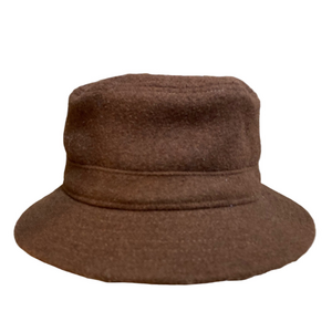 🦋2 For $50🦋 Brixton Chocolate Brown Wool Bucket Hat